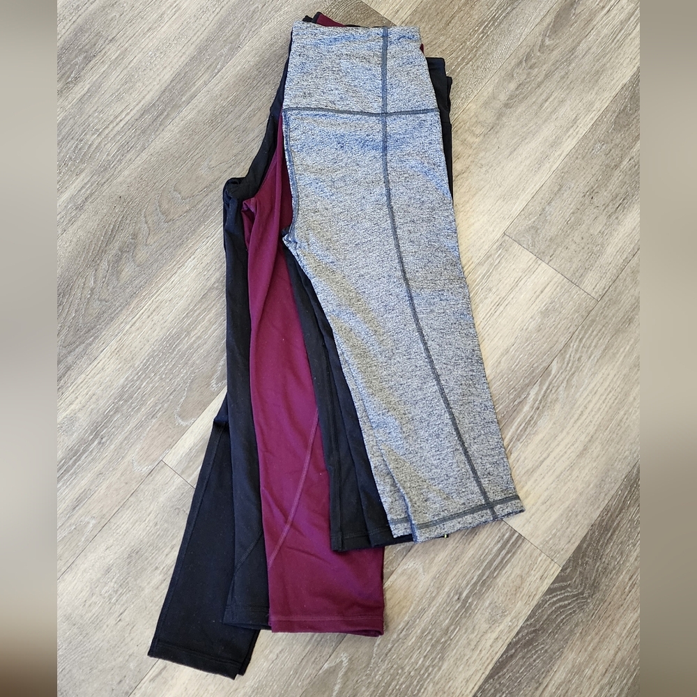 Victoria's Secret VSX Sport Set Of 5 Workout Leggings Knockout